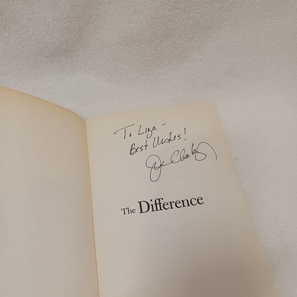 The Difference Jean Chatzky Financial Guru Autograph Paperback Author Signed - Picture 7 of 8